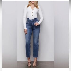 Good American Good Vintage Jean / Double Waistband
